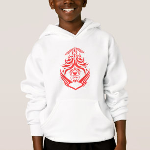 Maske des Stammes - Design der dualen Illusion Hoodie