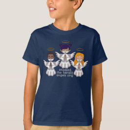 Maske, die Herald Engel singen, Option 2 T - Shirt