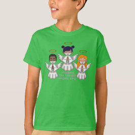 Maske, die Herald Engel singen, Option 2 T - Shirt