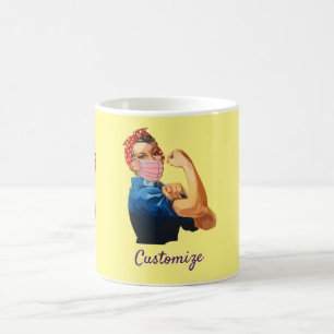 Maske Empowerment von Frauen Thunder_Cove Kaffeetasse