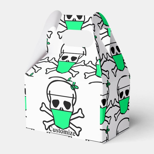 Maske für Schädeltrage Thunder_Cove Geschenkschachtel (Vorderseite)