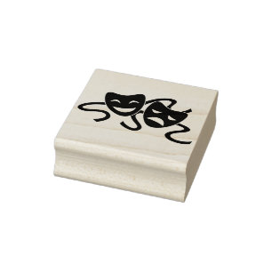 Maske Gummistempel