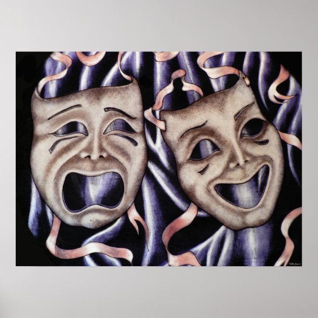 Maske Poster (Vorne)