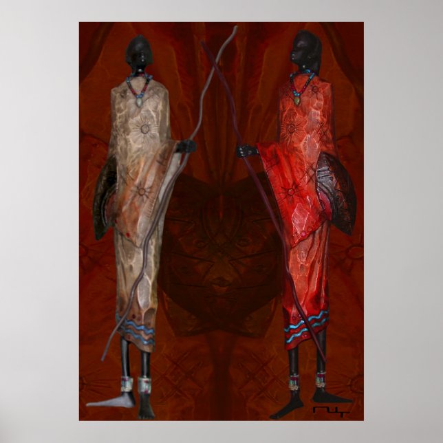 Maske Poster (Vorne)