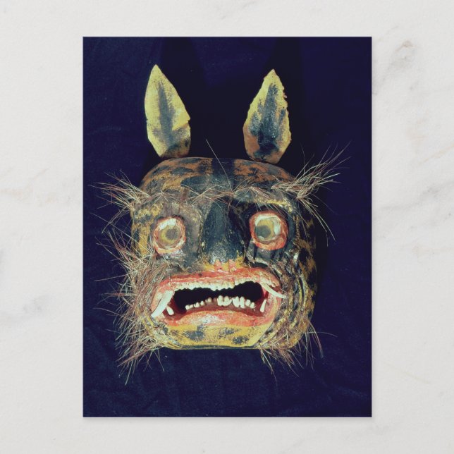 Maske Postkarte (Vorderseite)
