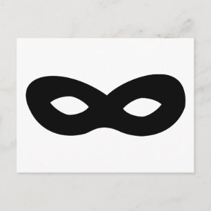Maske Postkarte
