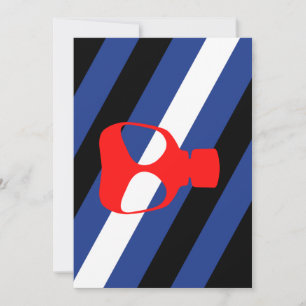 Maske-Pride-Flag Feiertagskarte