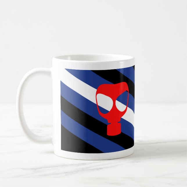 Maske-Pride-Markierung Kaffeetasse (Links)