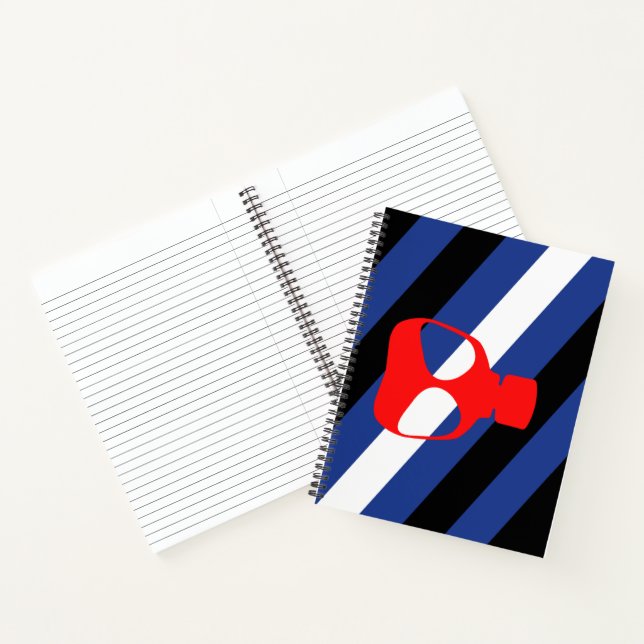 Maske-Pride-Markierung Notizbuch (Innenseite)