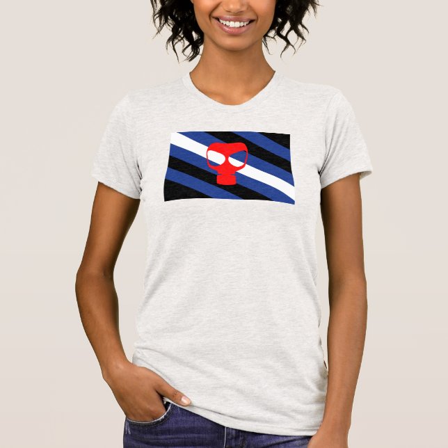 Maske-Pride-Markierung T-Shirt (Vorderseite)