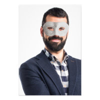 Maske stilvoll trendy Porträt