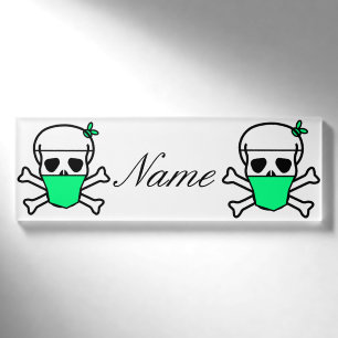 Maske Thunder_Cove Namenschild