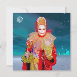 Maske von Venedig Karte