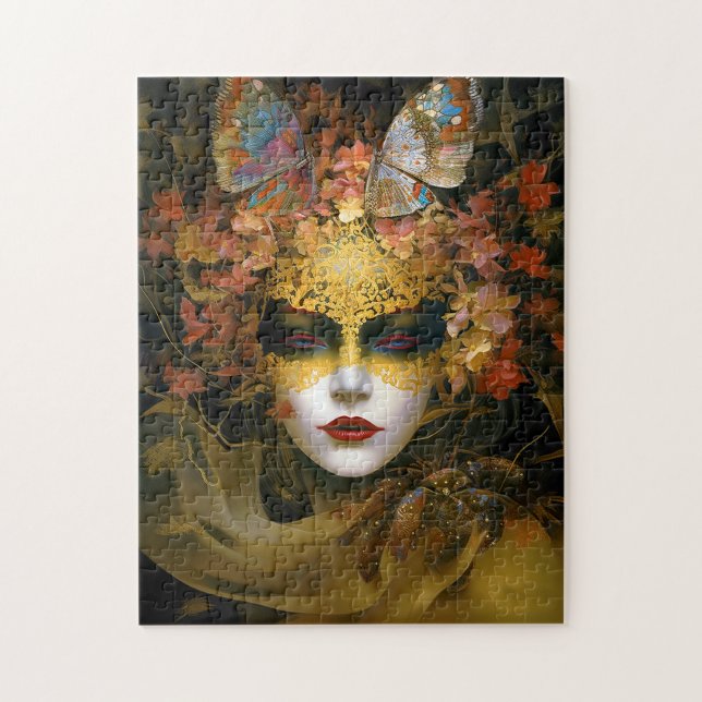Masked Lady Fantasy Art (Vertikal)
