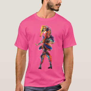Masked Singer US Season 4 Kostüm - Seepferd T-Shirt