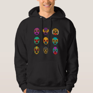 Masken der Legenden - Retro Lucha Libre Hoodie