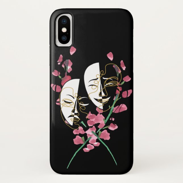 Masken-Handyhülle Case-Mate iPhone Hülle (Rückseite)