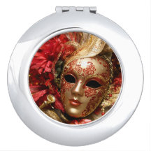 Masken-Make-up-Spiegel im venezianischen Stil