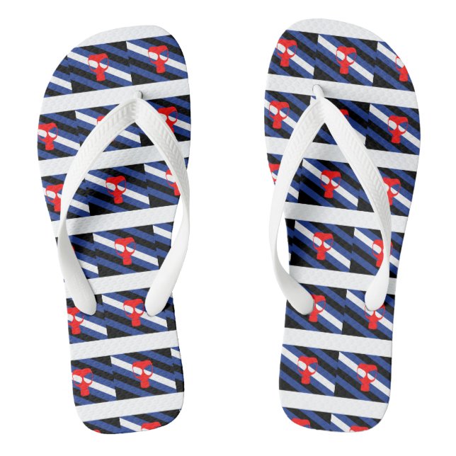 Masken-Stolz Flip Flops (Fußbett)