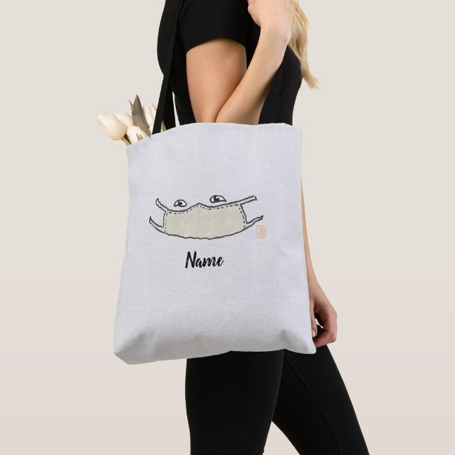 Masken-Totebeutel Tasche (Von Nahem)