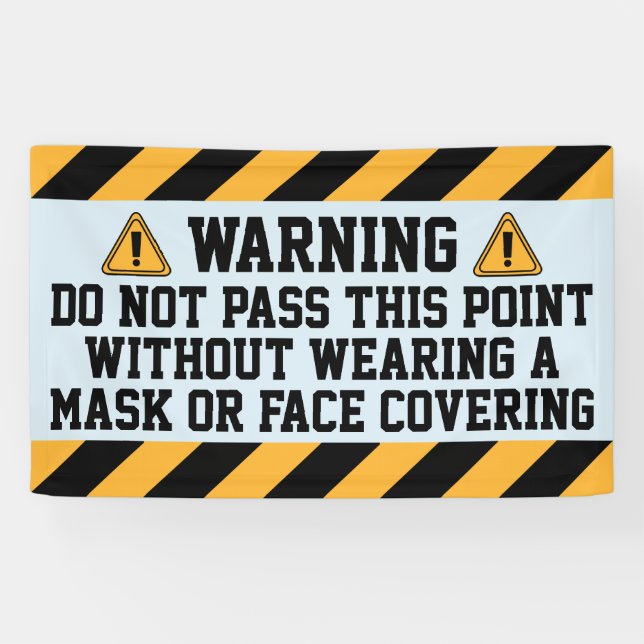 Masken tragen banner (Horizontal)