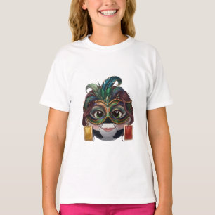 Maskenball Fußball T-Shirt