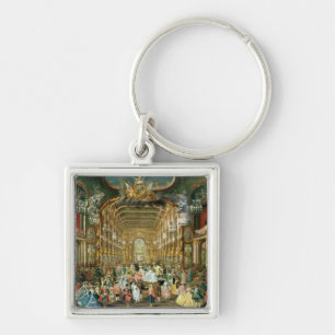Maskenball im Hoftheater, Bonn, 1754 Schlüsselanhänger