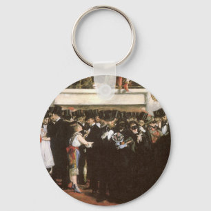 Maskenball in der Oper von Edouard Manet Schlüsselanhänger