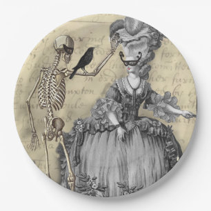 Maskenball Pappteller