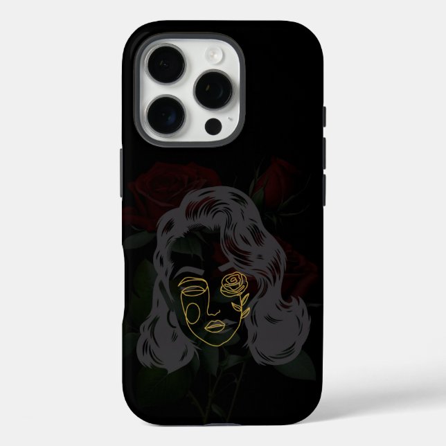 Maskenhandyhülle  iPhone 16 pro hülle (Rückseite)