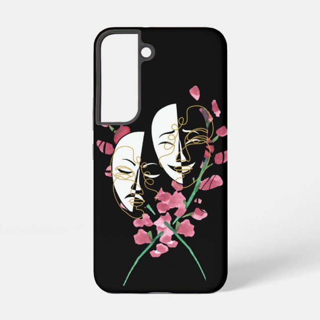 Maskenhandyhülle  samsung galaxy hülle (Rückseite)