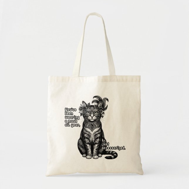Maskenkatze Tragetasche (Vorne)