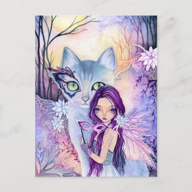 Maskennacht - Postkarte (Vorderseite)