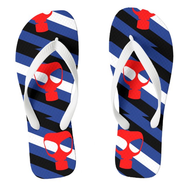 Maskenstolz Flip Flops (Fußbett)