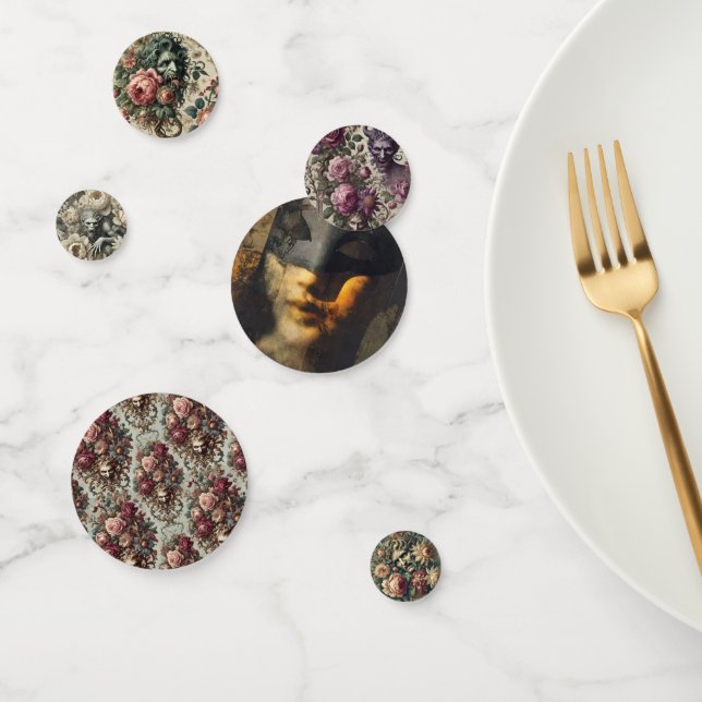 Maskenverfall — gotisch Viktorianisch Konfetti (Gruppe)