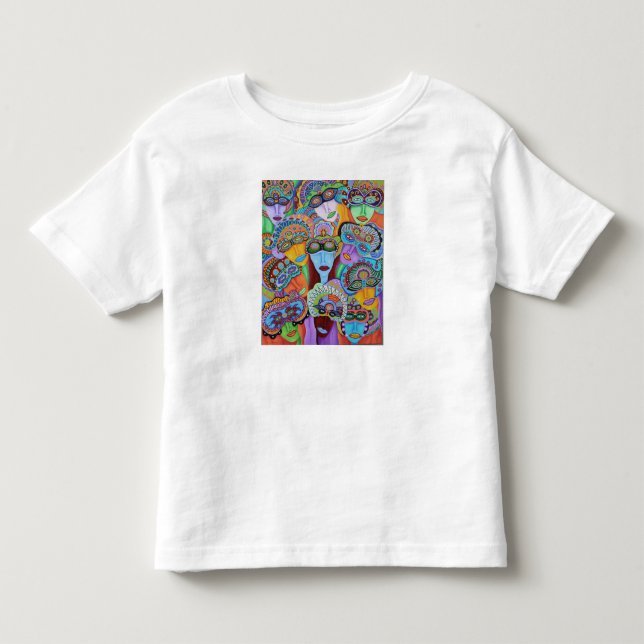 Maskerade 7 kleinkind t-shirt (Vorderseite)