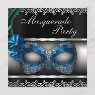 Maskerade-Party laden ein Einladung