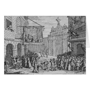 Maskeraden und Opern, Burlington-Tor, 1724