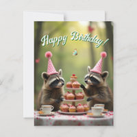 Maskiert und fröhlich Geburtstag!