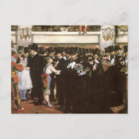 Maskierter Ball an der Oper von Edouard Manet