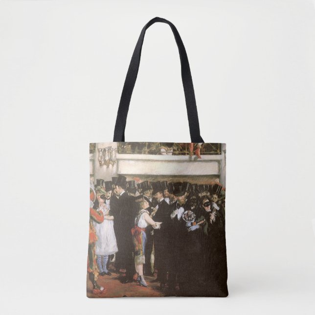 Maskierter Ball an der Oper von Edouard Manet Tasche (Vorderseite)