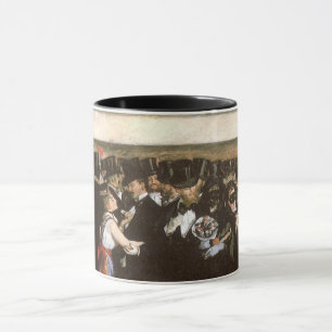 Maskierter Ball an der Oper von Edouard Manet Tasse