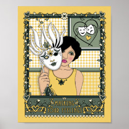 Masking your Gefühls_C_8x10 poster