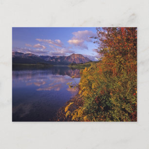 Maskinonge Lake im Waterton Lakes National Park 2 Postkarte