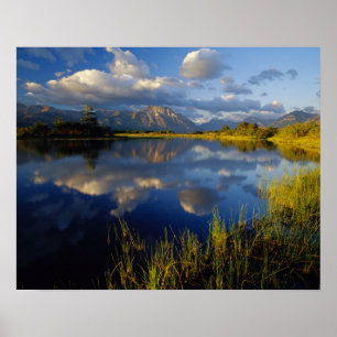 Maskinonge Lake im Waterton-Lakes-Nationalpark Poster