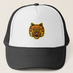 Maskottchen-Front Norwichs Terrier Truckerkappe