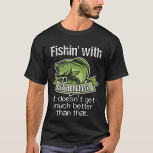 Maskottchen-Junge der Welt der Fantasy-Fischerei T-Shirt