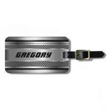 Maskuline Imitate Silver Stripes Design monogramie