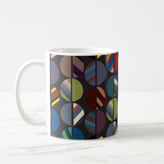 Maskuline Oval Halves Tasse (Links)