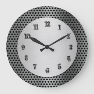 Maskuliner Wanddekor Große Wanduhr